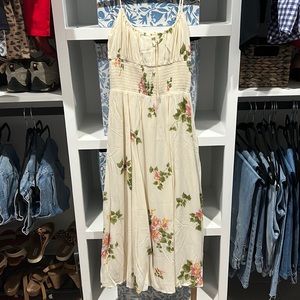 Reformation floral midi dress